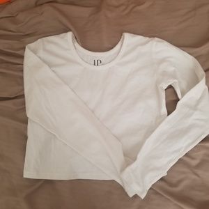 Just Peachy Long sleeve crop top